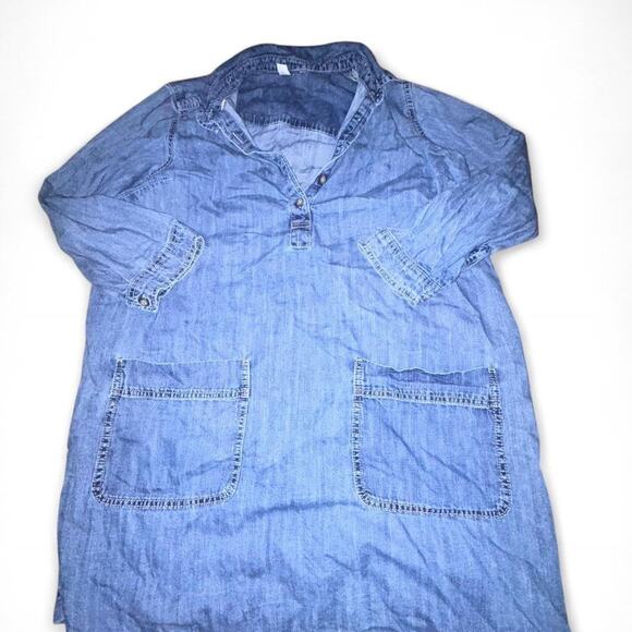 Jean shirt dress fallfits y2k - Picture 1 of 3